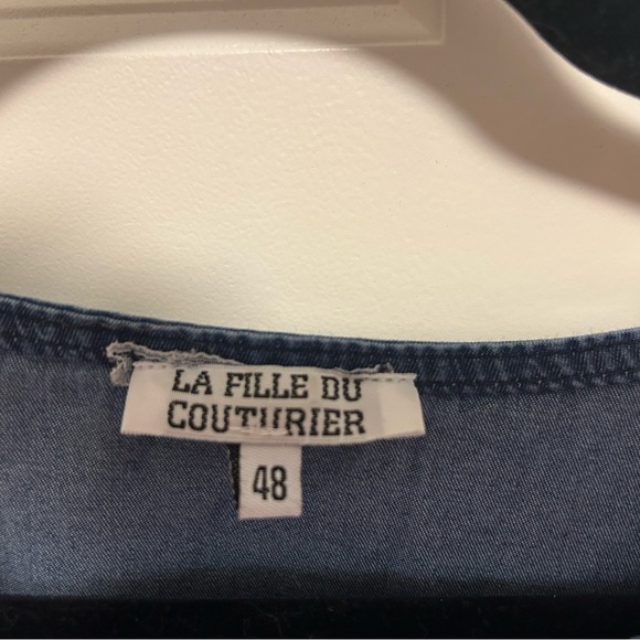 Light cotton denim tunic- made in Italy - Picture 6 of 6